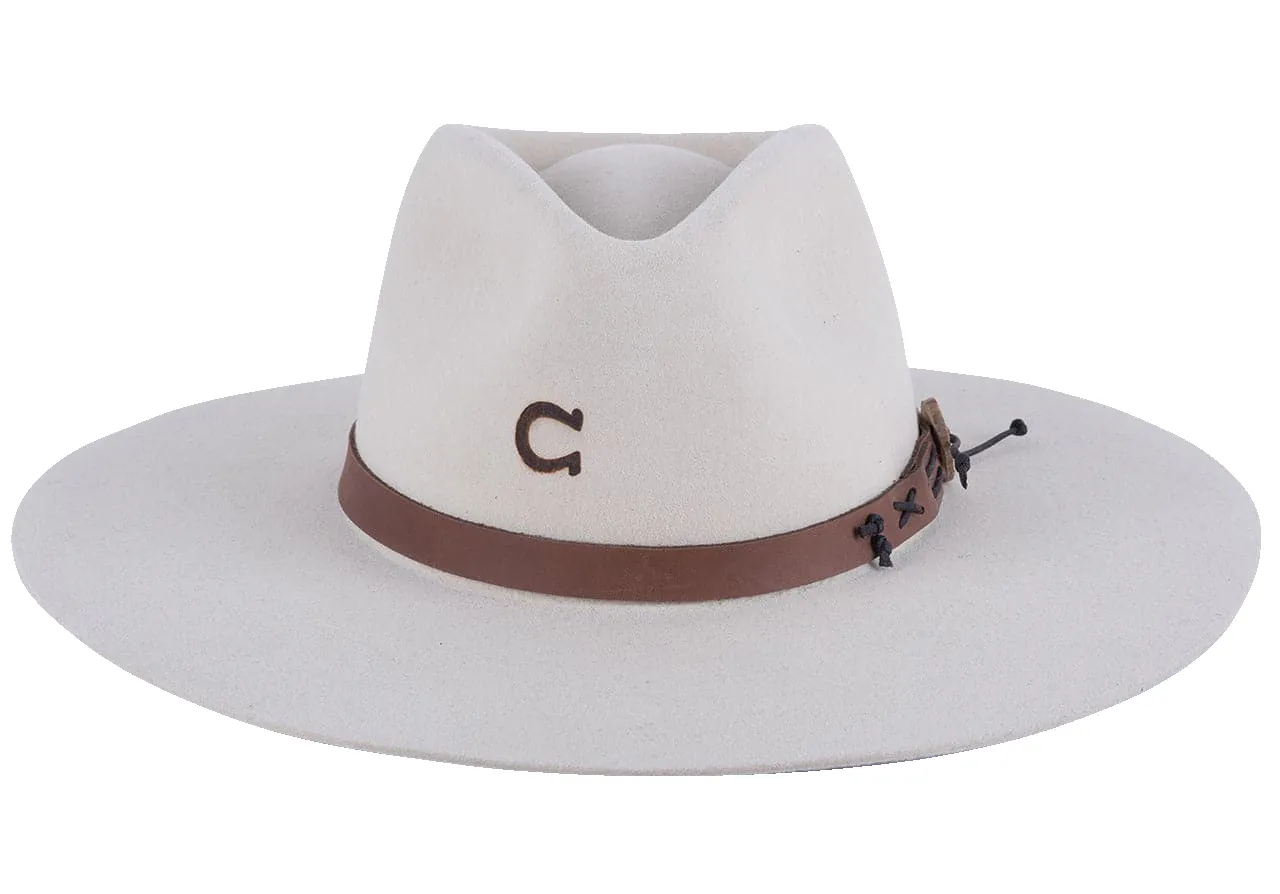 Charlie 1 Horse Tepee Hat - Bone sold by Pinto Ranch product image thumbnail 2