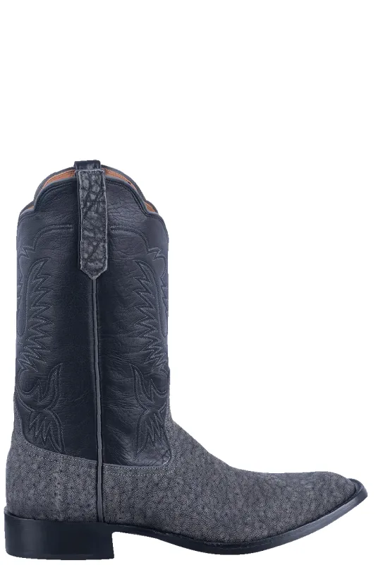Rios of Mercedes Elephant Milan Cowboy Boots - Granite sold by Pinto Ranch