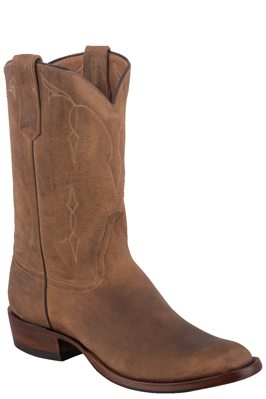 Rios of Mercedes Elk Bottom Roper Boots - Sand sold by Pinto Ranch product image thumbnail 4