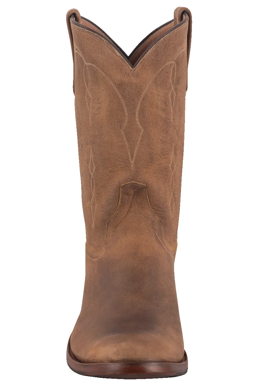 Rios of Mercedes Elk Bottom Roper Boots - Sand sold by Pinto Ranch product image thumbnail 2