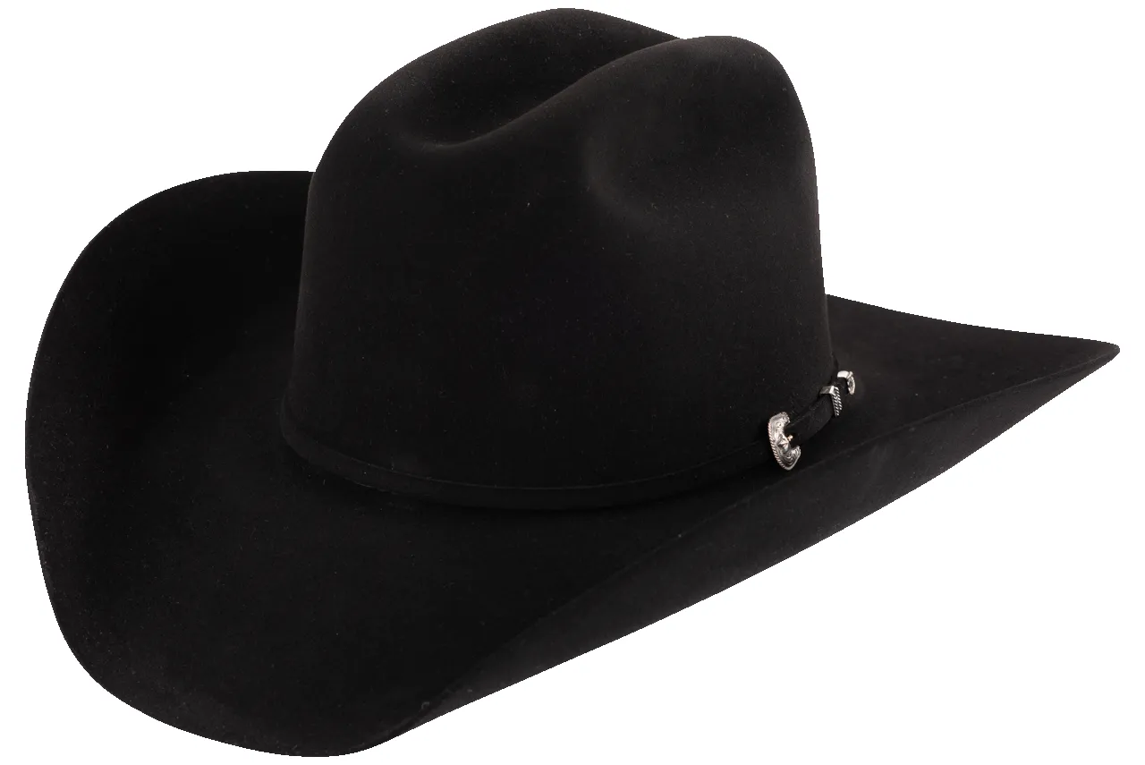 American Hat Co. 200X Black Felt Cowboy Hat sold by Pinto Ranch