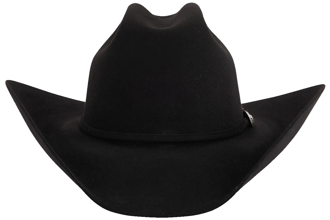 American Hat Co. 200X Black Felt Cowboy Hat sold by Pinto Ranch product image thumbnail 2
