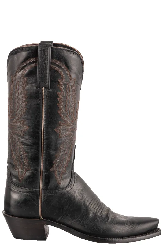 Lucchese Savannah Cowgirl Boots - Black made by Lucchese