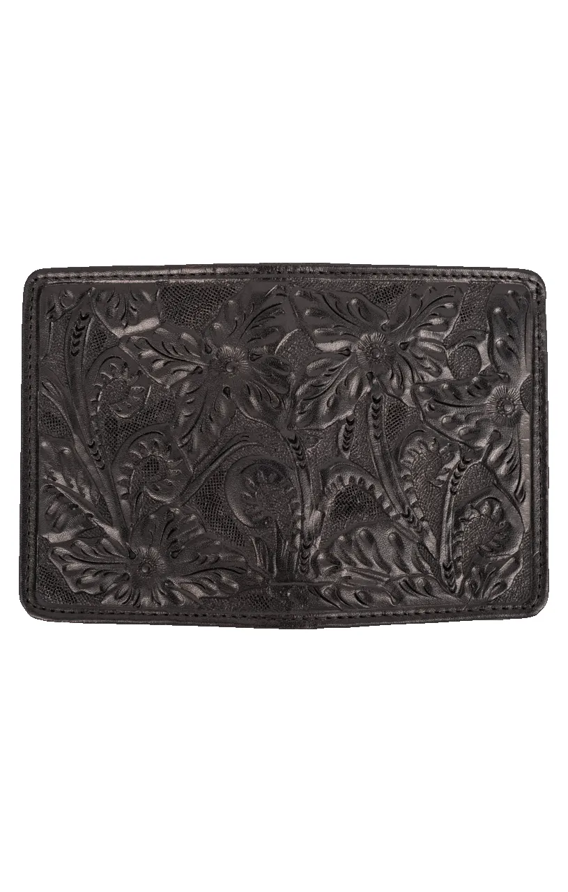 Leegin Floral Tooled Bi-Fold Wallet sold by Pinto Ranch product image thumbnail 3