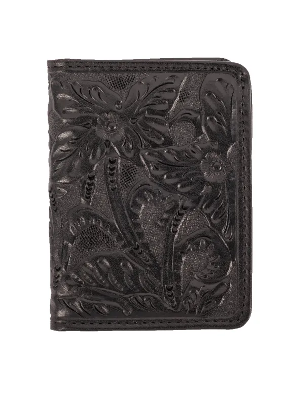 Leegin Floral Tooled Bi-Fold Wallet sold by Pinto Ranch