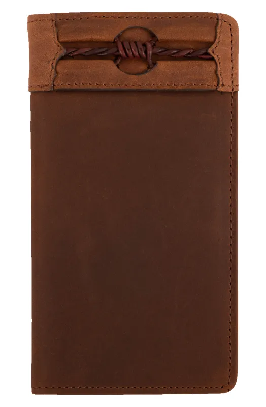 Leegin Aged Leather Checkbook Wallet sold by Pinto Ranch