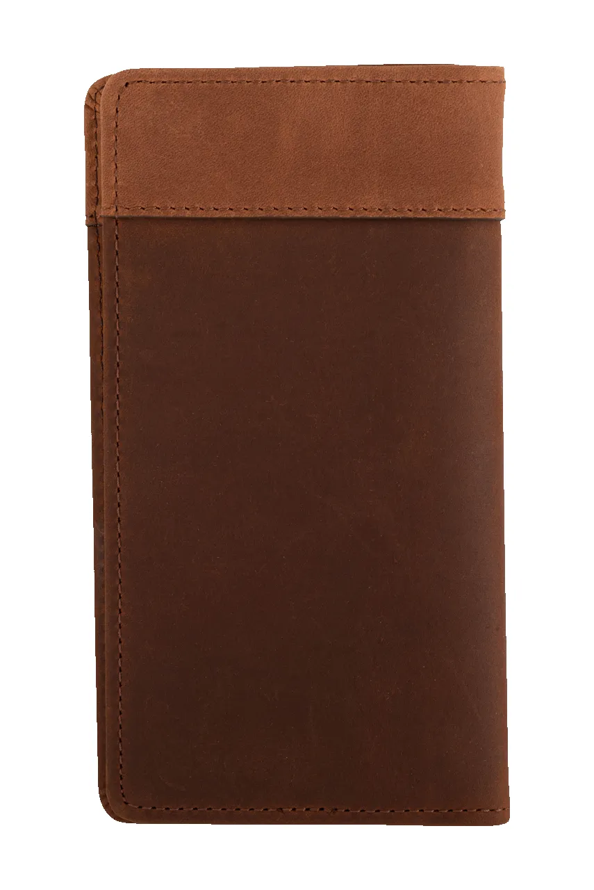 Leegin Aged Leather Checkbook Wallet sold by Pinto Ranch product image thumbnail 2