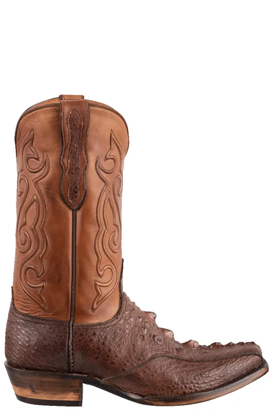 Black Jack Exclusive Snapping Turtle Cowboy Boots - Brown sold by Pinto Ranch