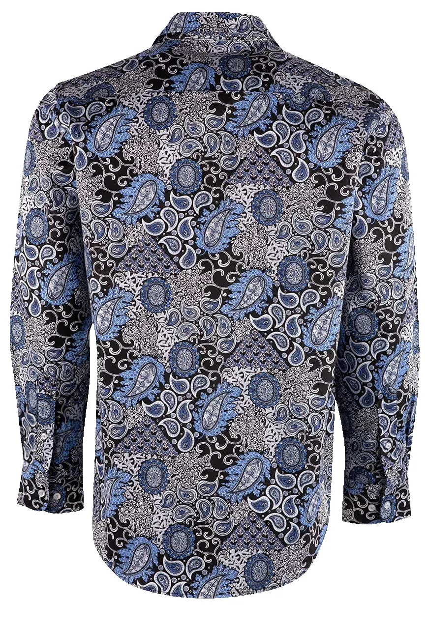 David Smith Australia Vintage Blue Button-Front Shirt sold by Pinto Ranch product image thumbnail 2