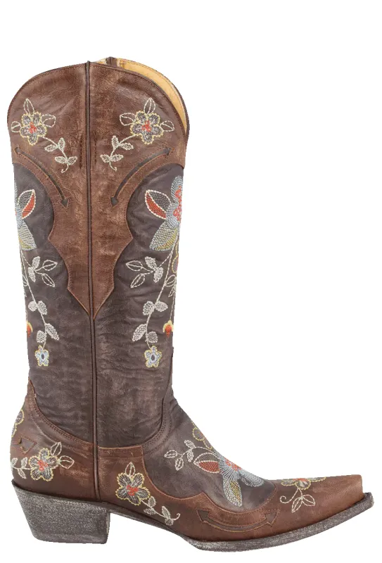 Old Gringo Bonnie Cowgirl Boots - Distressed Floral sold by Pinto Ranch