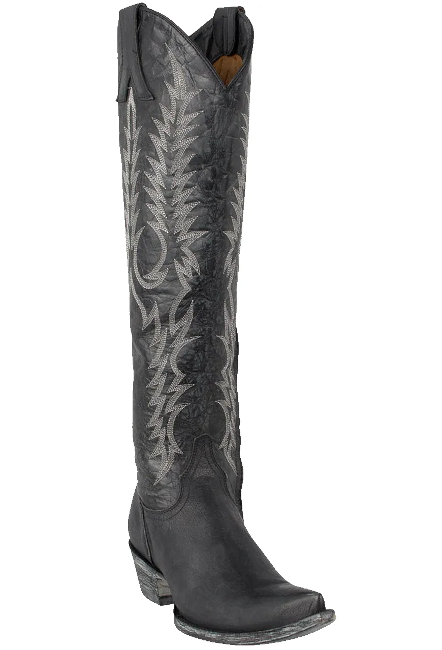 Old Gringo Goat Mayra Cowgirl Boots - Black sold by Pinto Ranch product image thumbnail 2