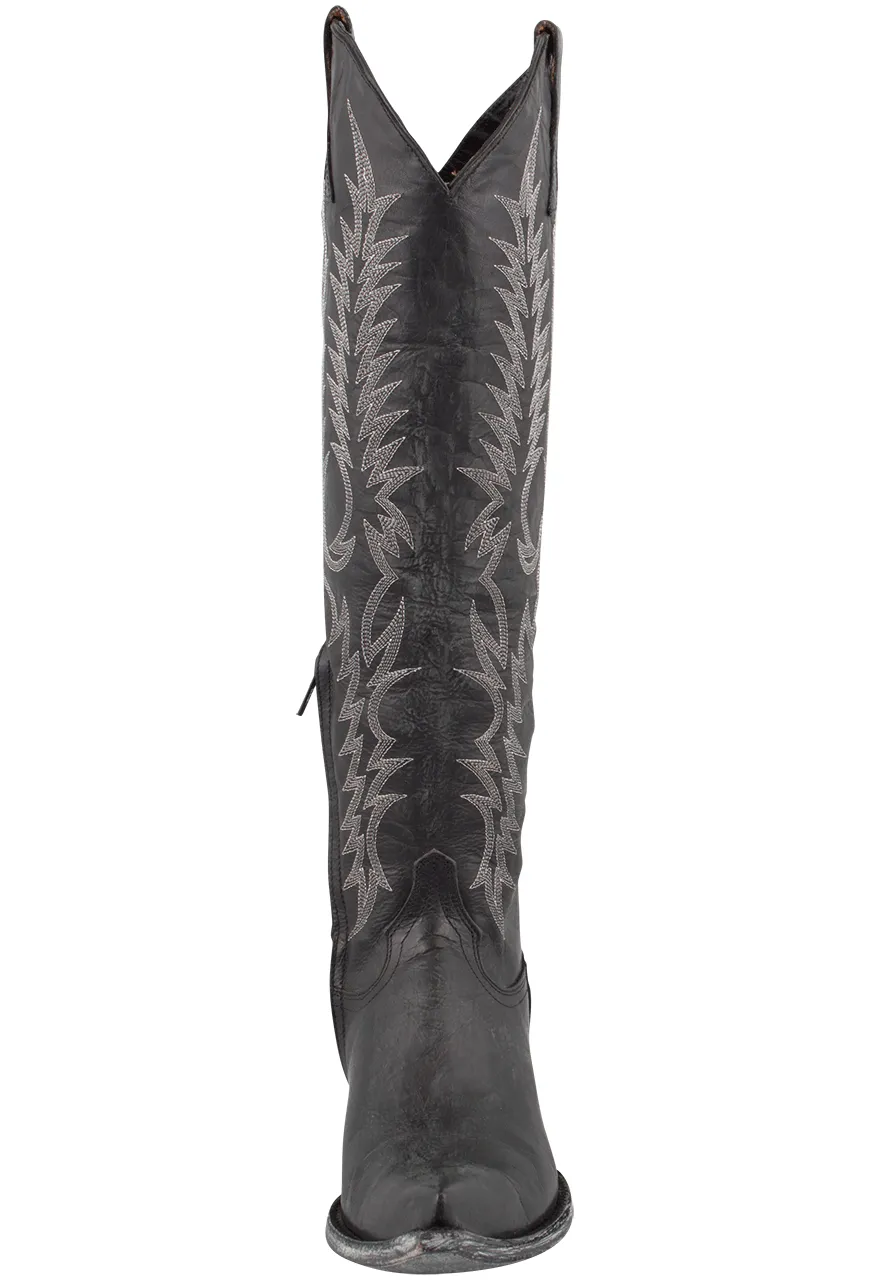 Old Gringo Goat Mayra Cowgirl Boots - Black sold by Pinto Ranch product image thumbnail 3