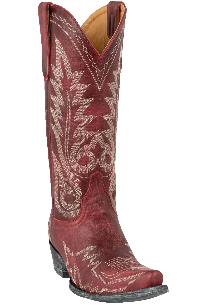 Old Gringo Goat Nevada Cowgirl Boots - Red sold by Pinto Ranch product image thumbnail 4