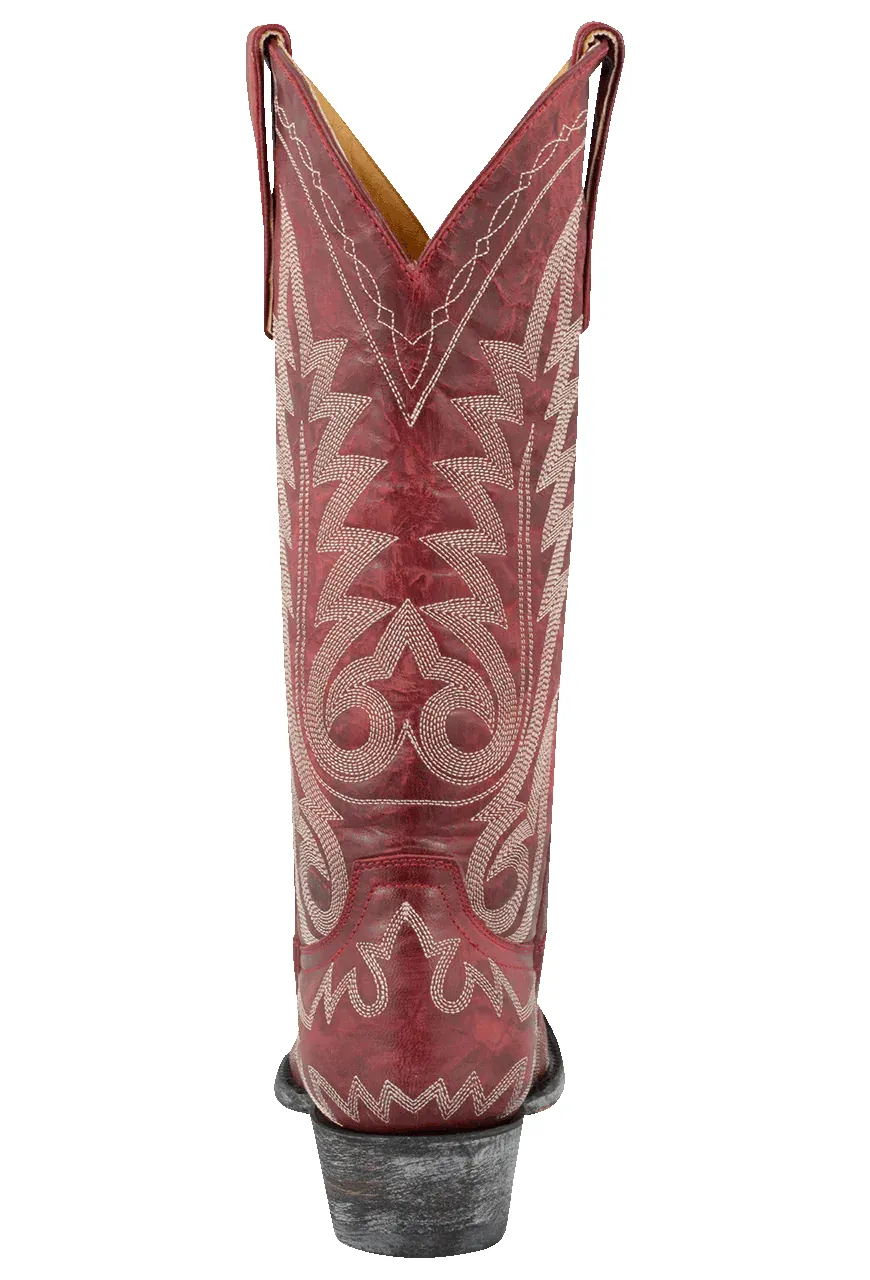 Old Gringo Goat Nevada Cowgirl Boots - Red sold by Pinto Ranch product image thumbnail 3
