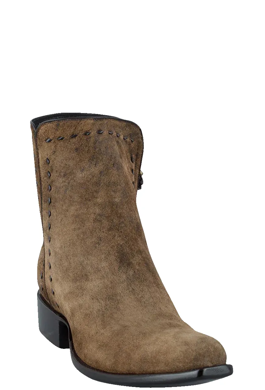 Stallion Lamb Zorro Ankle Boots - Vintage Camel sold by Pinto Ranch product image thumbnail 4