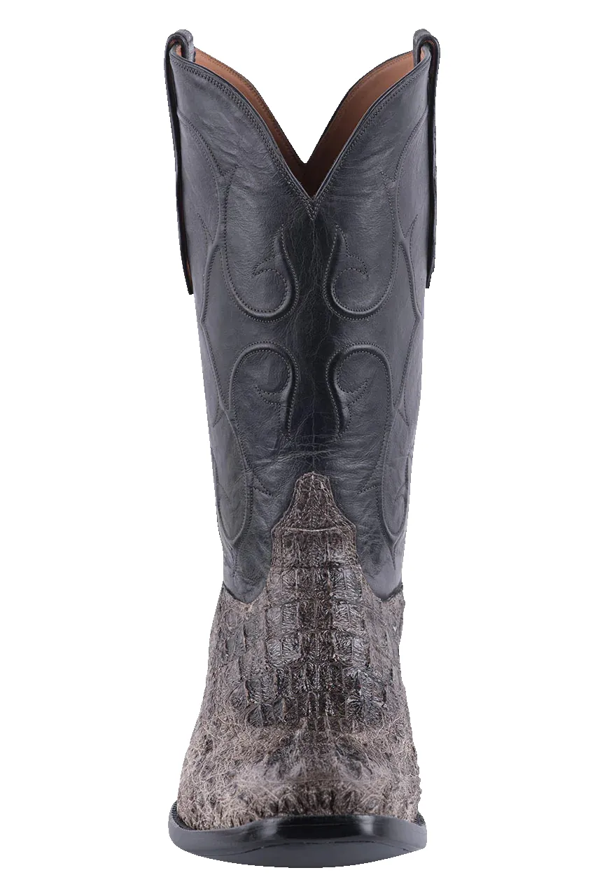 Black Jack Caiman Hornback Cowboy Boots - Gray sold by Pinto Ranch product image thumbnail 2