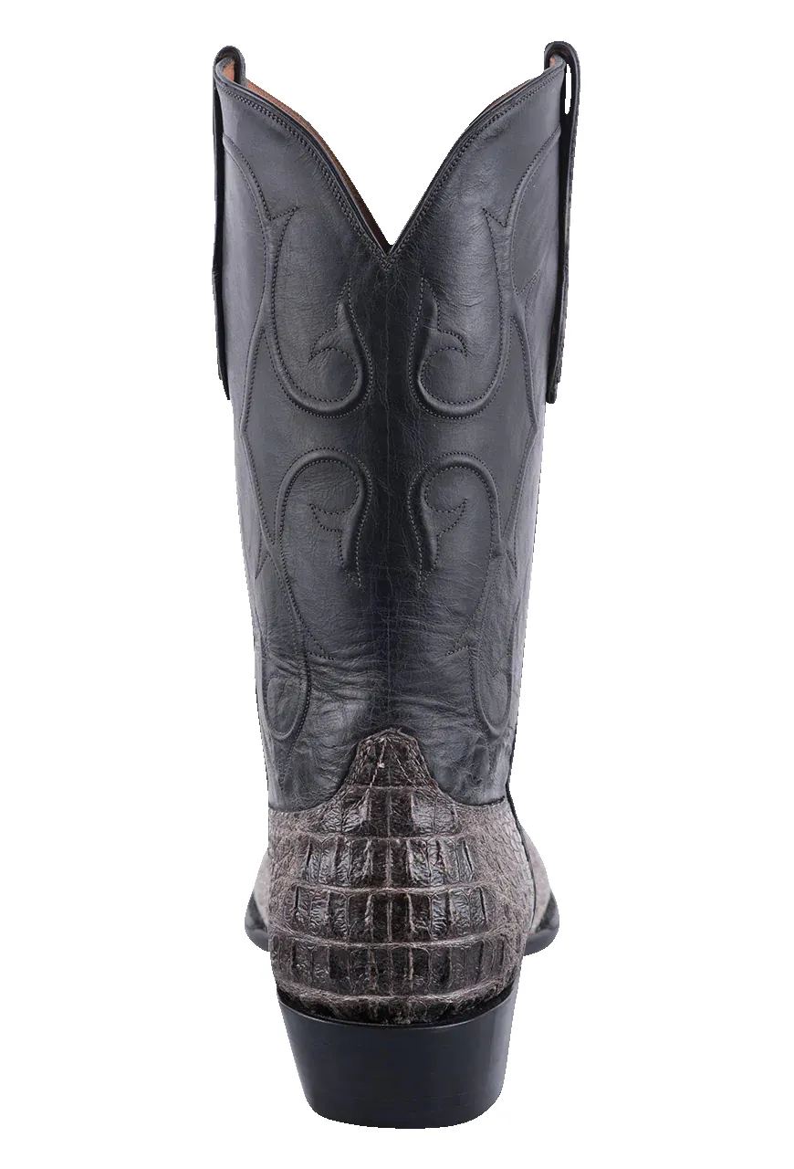 Black Jack Caiman Hornback Cowboy Boots - Gray sold by Pinto Ranch product image thumbnail 3