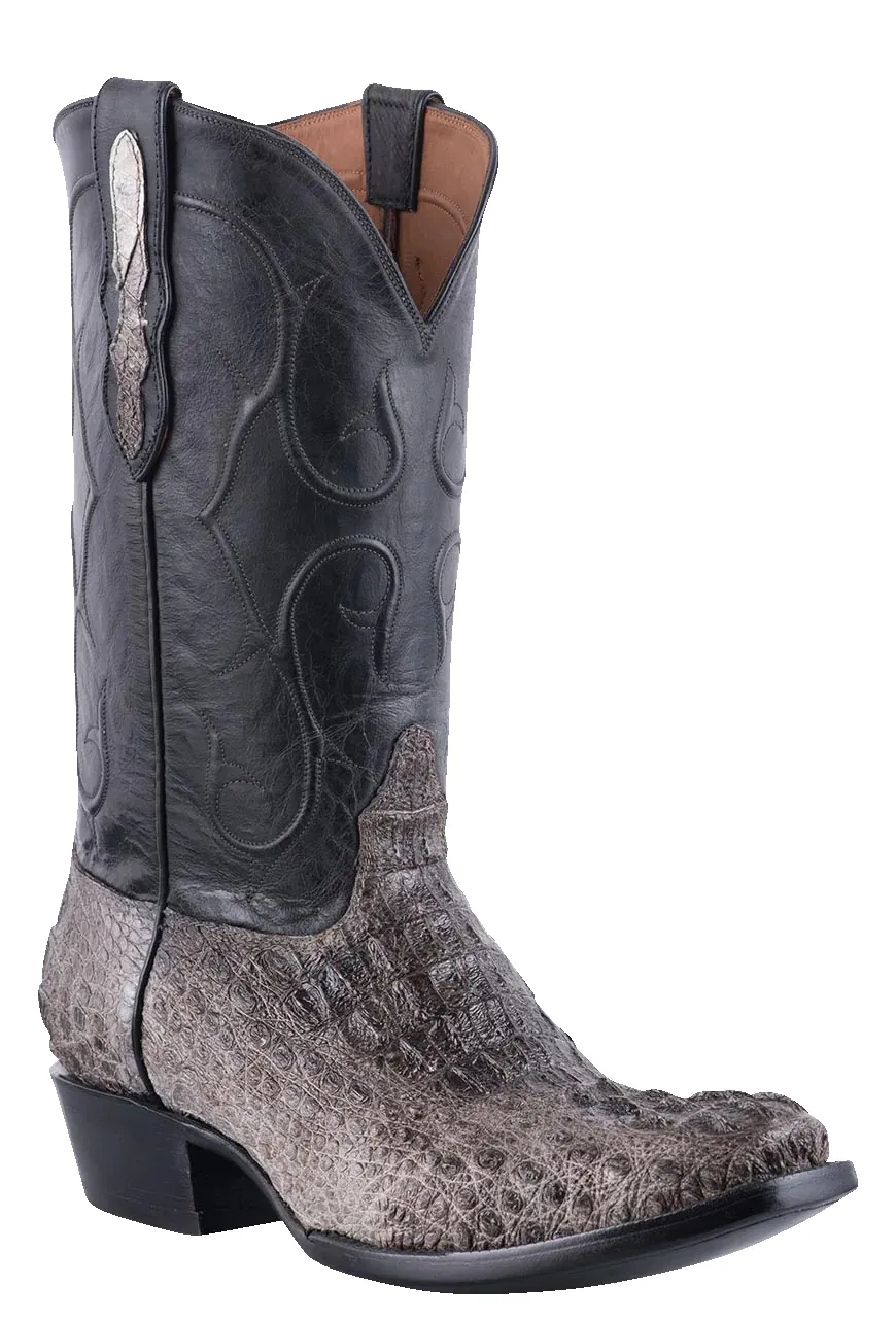 Black Jack Caiman Hornback Cowboy Boots - Gray sold by Pinto Ranch product image thumbnail 4