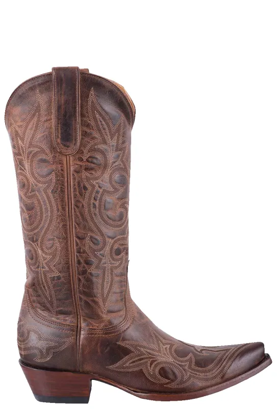 Old Gringo Leather Diego Cowgirl Boots - Dark Rust sold by Pinto Ranch