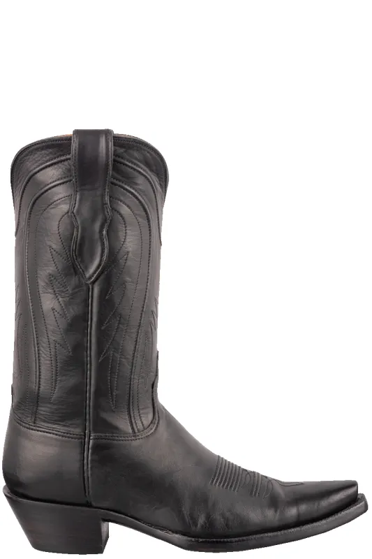 Black Jack Exclusive Ranch Hand Cowboy Boots - Black sold by Pinto Ranch