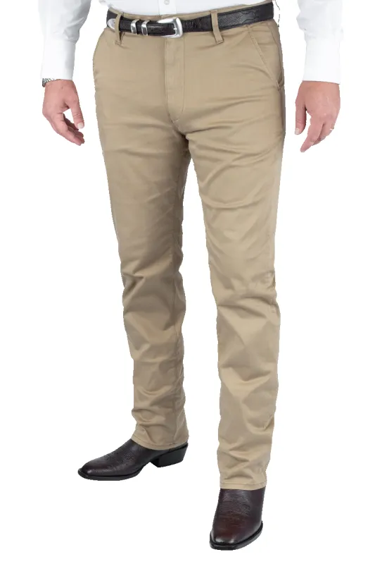 34 Heritage Dark Khaki Charisma Twill Pants sold by Pinto Ranch