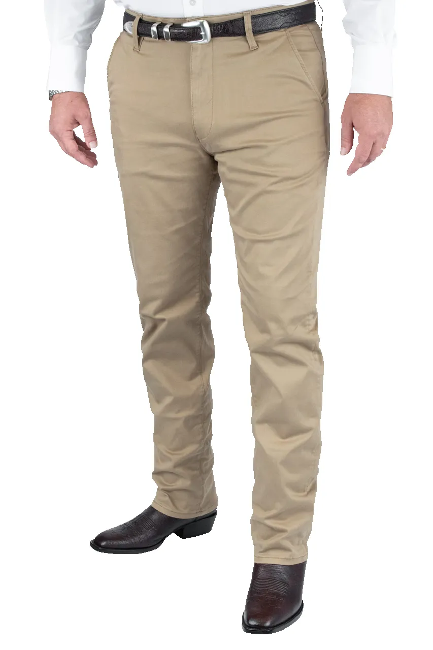 34 Heritage Dark Khaki Charisma Twill Pants sold by Pinto Ranch