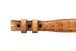 Chacon 1.25" Full-Quill Ostrich Tapered Belt Strap sold by Pinto Ranch