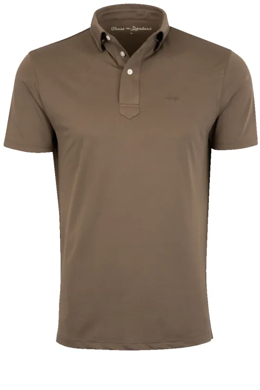 Texas Standard Modern Western Polo Shirt sold by Pinto Ranch