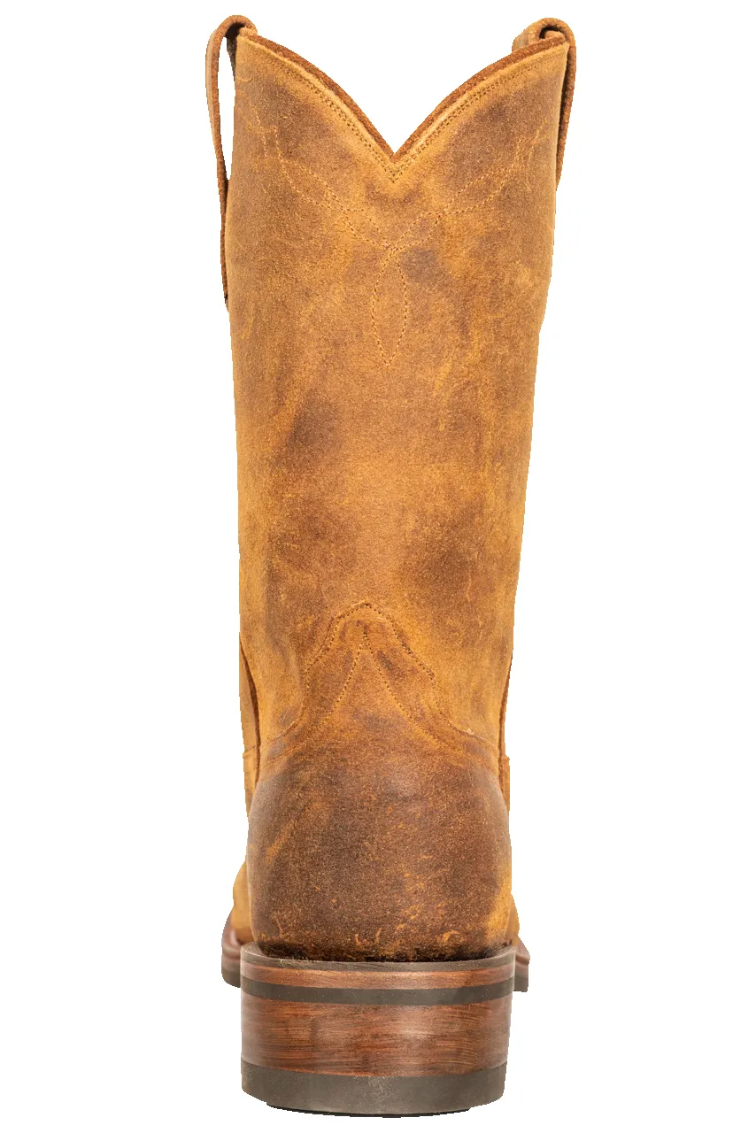 Rios of Mercedes Men's Kudu Antelope Cowboy Boots - Buckwheat sold by Pinto Ranch product image thumbnail 4