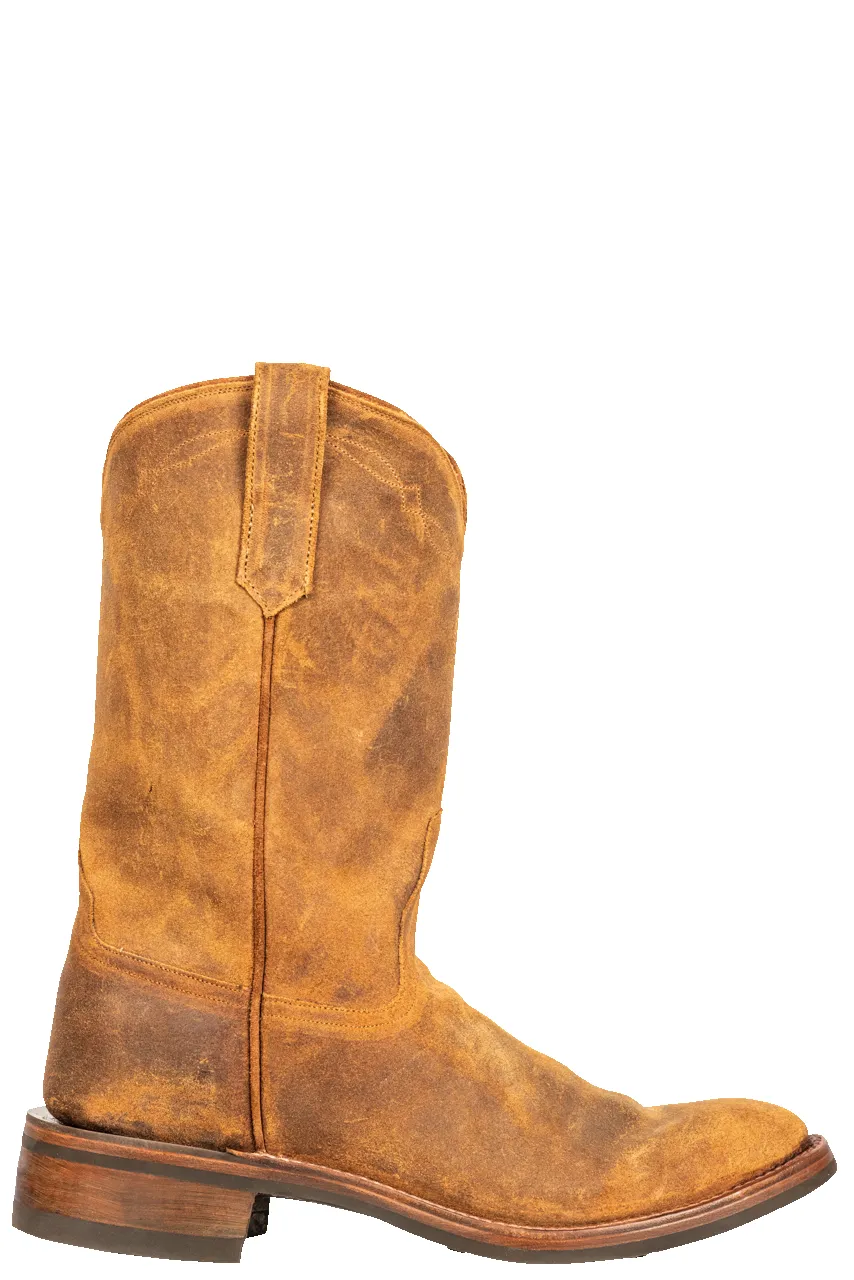 Rios of Mercedes Men's Kudu Antelope Cowboy Boots - Buckwheat sold by Pinto Ranch