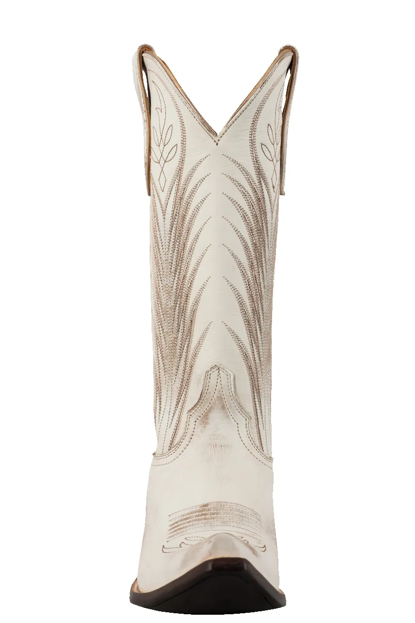 Old Gringo Emmer Cowgirl Boots - Vintage White sold by Pinto Ranch product image thumbnail 2
