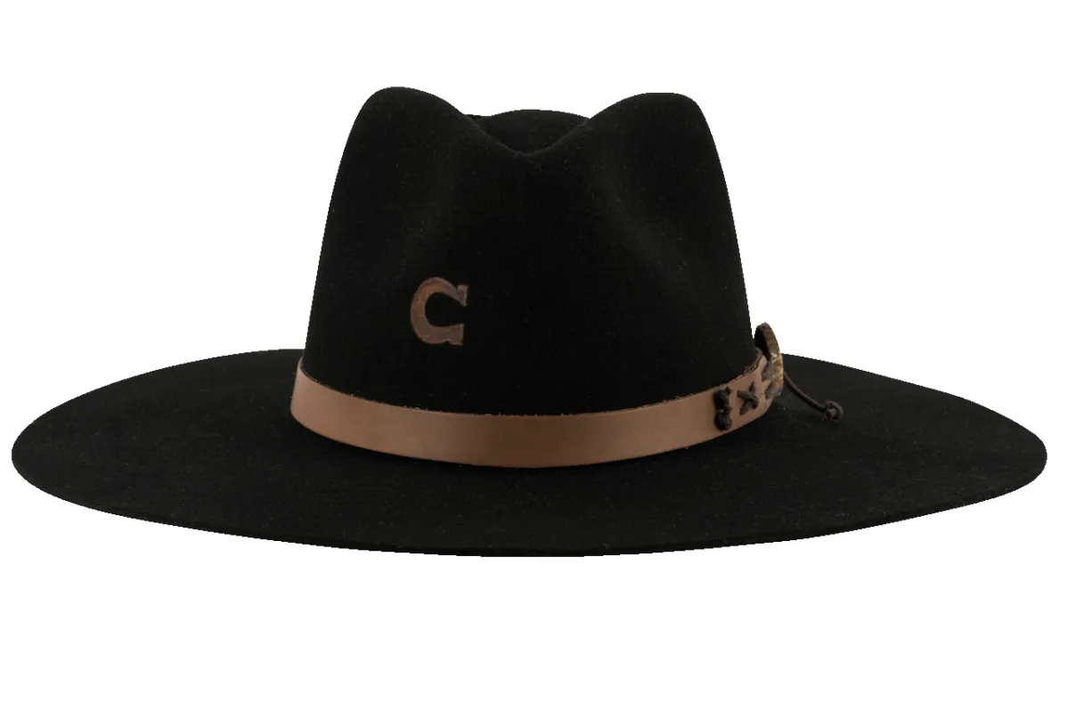 Charlie 1 Horse Tepee Hat - Black sold by Pinto Ranch