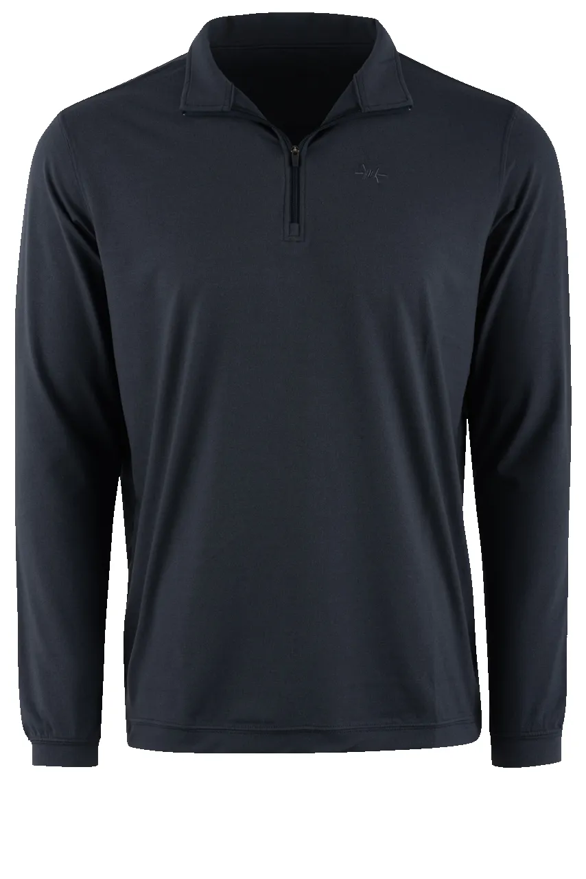Texas Standard Performance Hybrid Quarter Zip Shirt sold by Pinto Ranch