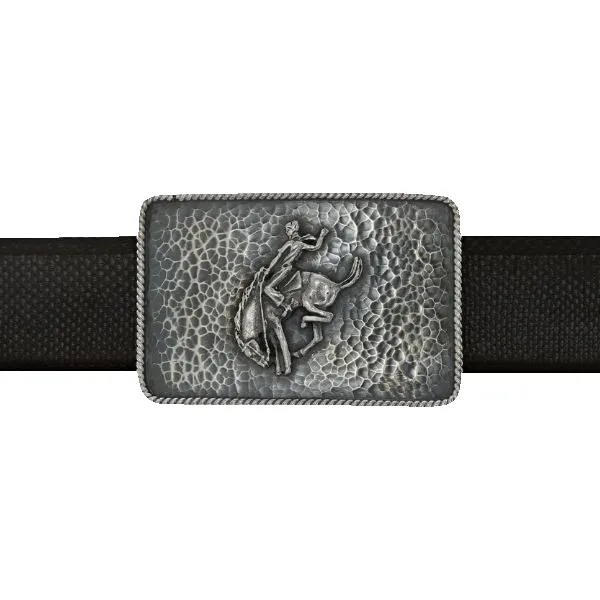 Clint Orms 1.5" Bucking Bronco Trophy Buckle sold by Pinto Ranch