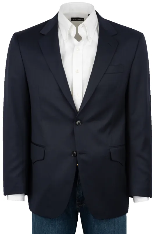 Pinto Ranch Navy Primo Sport Coat sold by Pinto Ranch