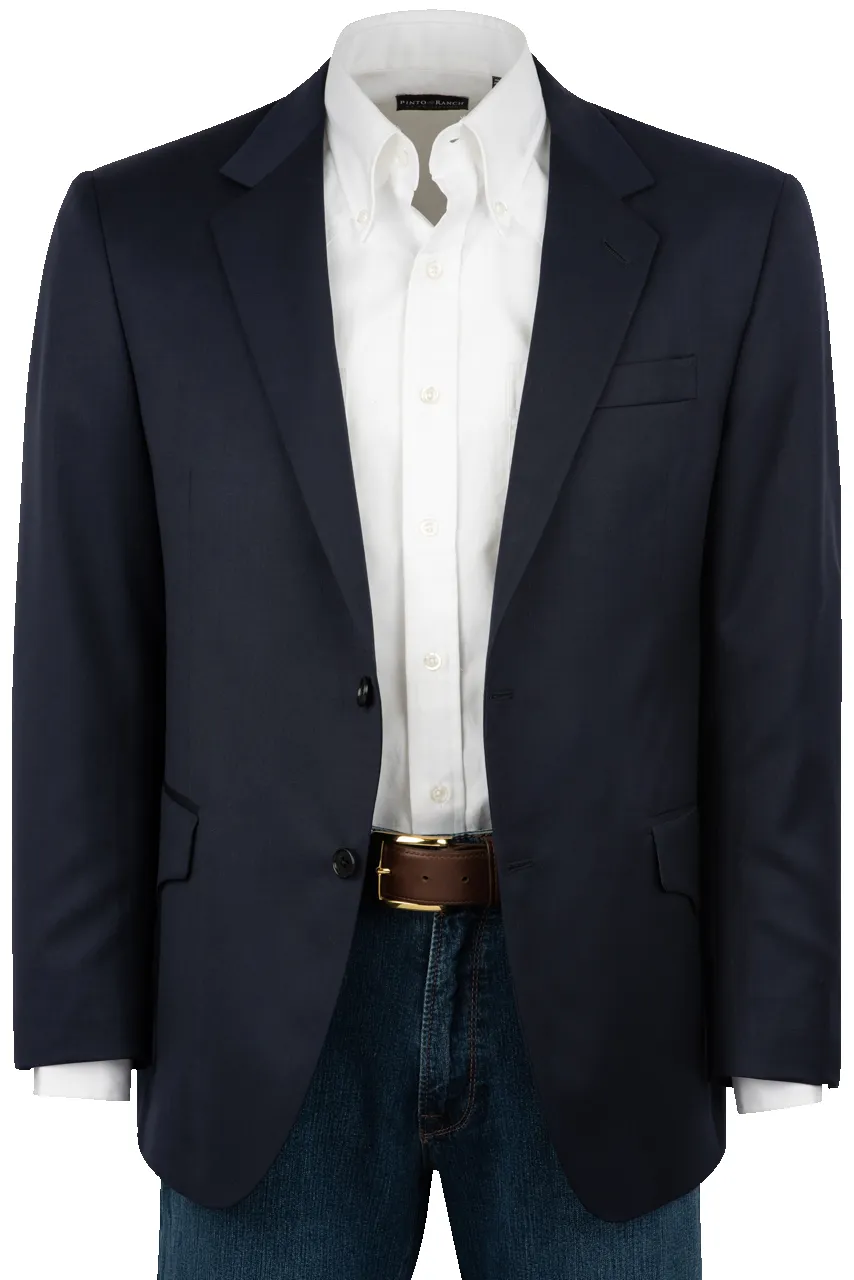 Pinto Ranch Navy Primo Sport Coat sold by Pinto Ranch product image thumbnail 3