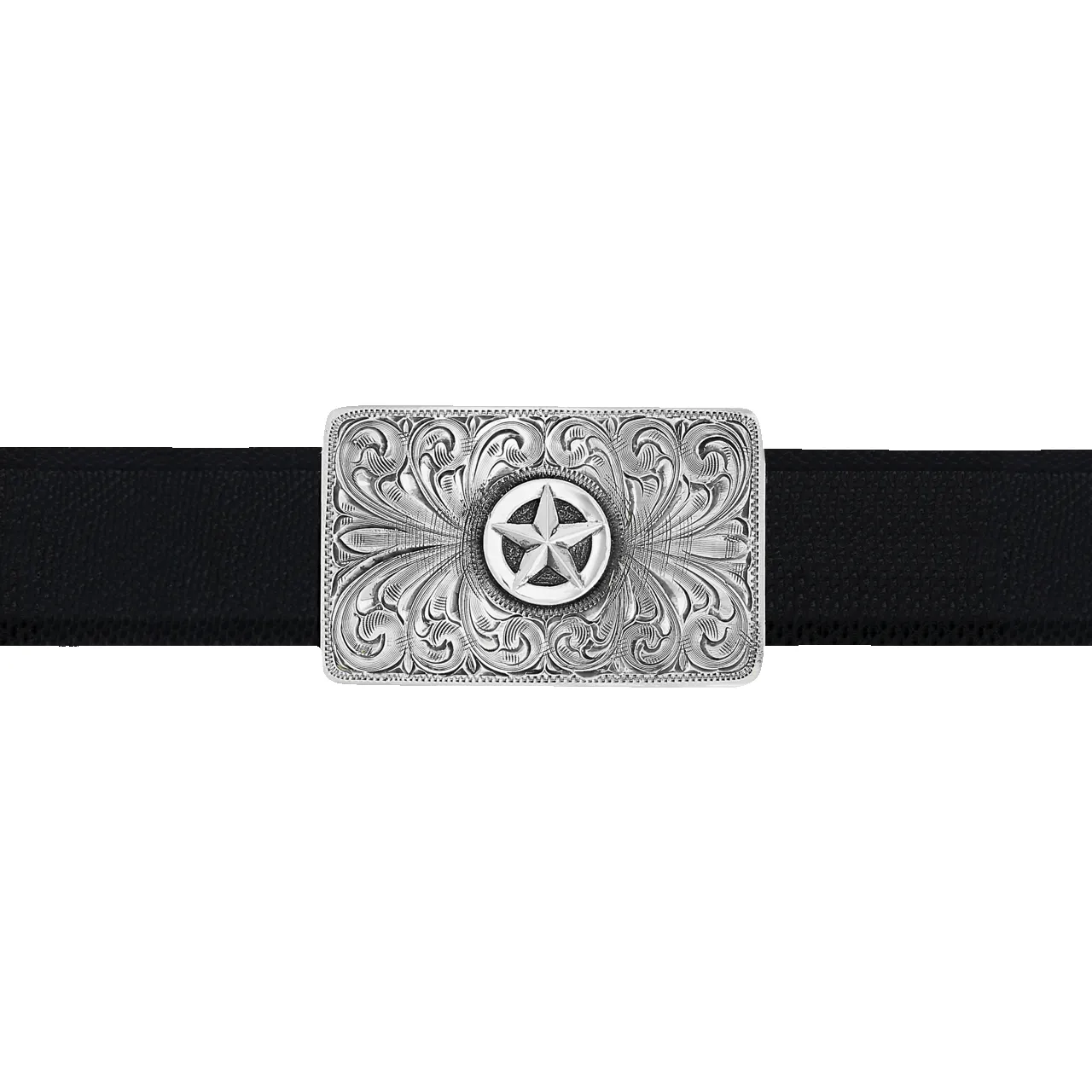 Clint Orms 1" Silver Star Trophy Buckle sold by Pinto Ranch