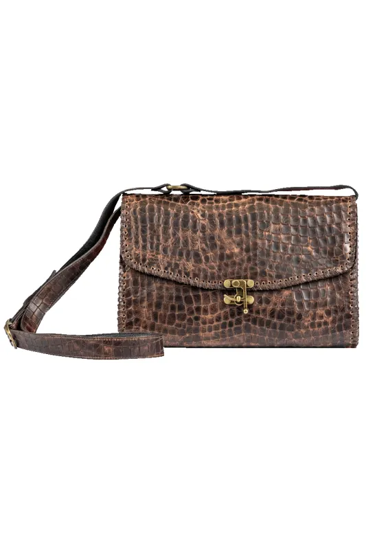 Juan Antonio Italian Leather Crossbody Bag sold by Pinto Ranch