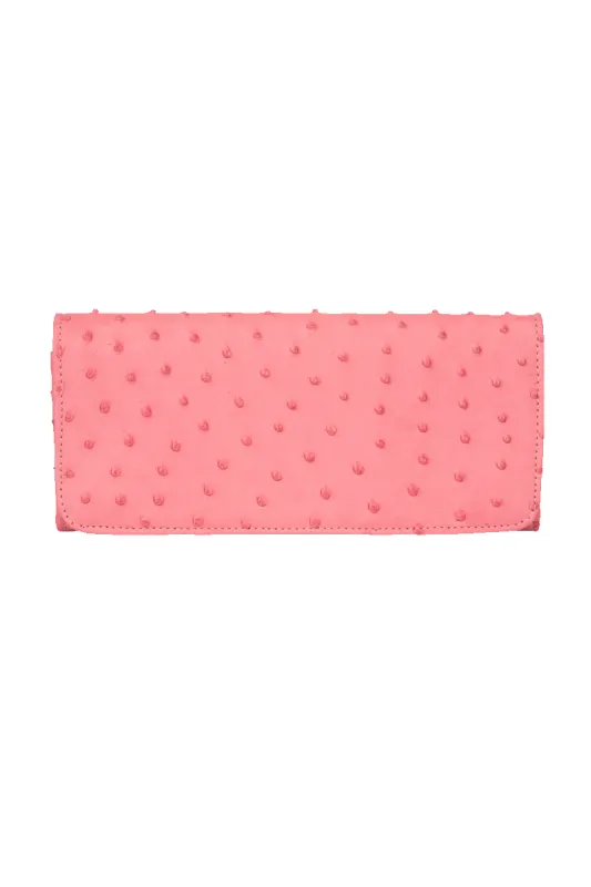 Juan Antonio Full Quill Ostrich Wallet sold by Pinto Ranch