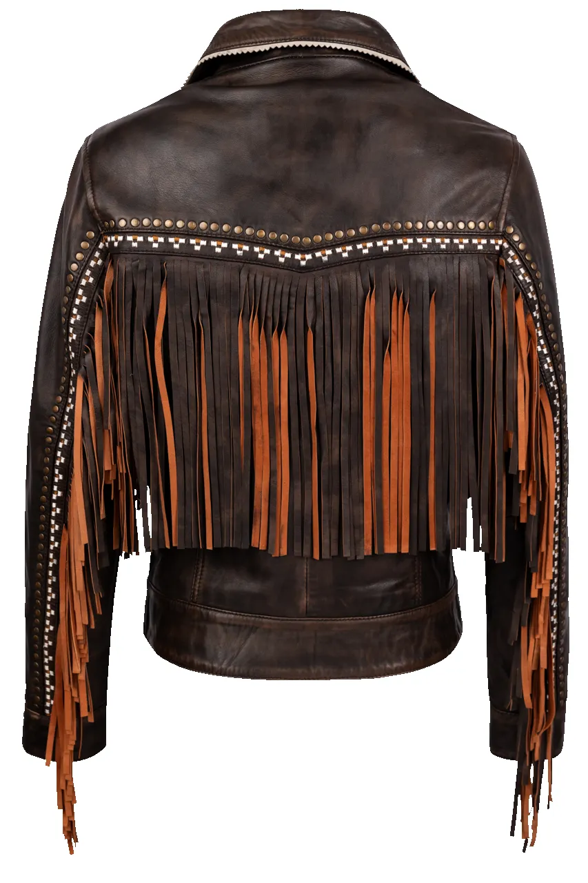 Scully Women's Fringe Leather Jacket sold by Pinto Ranch product image thumbnail 2