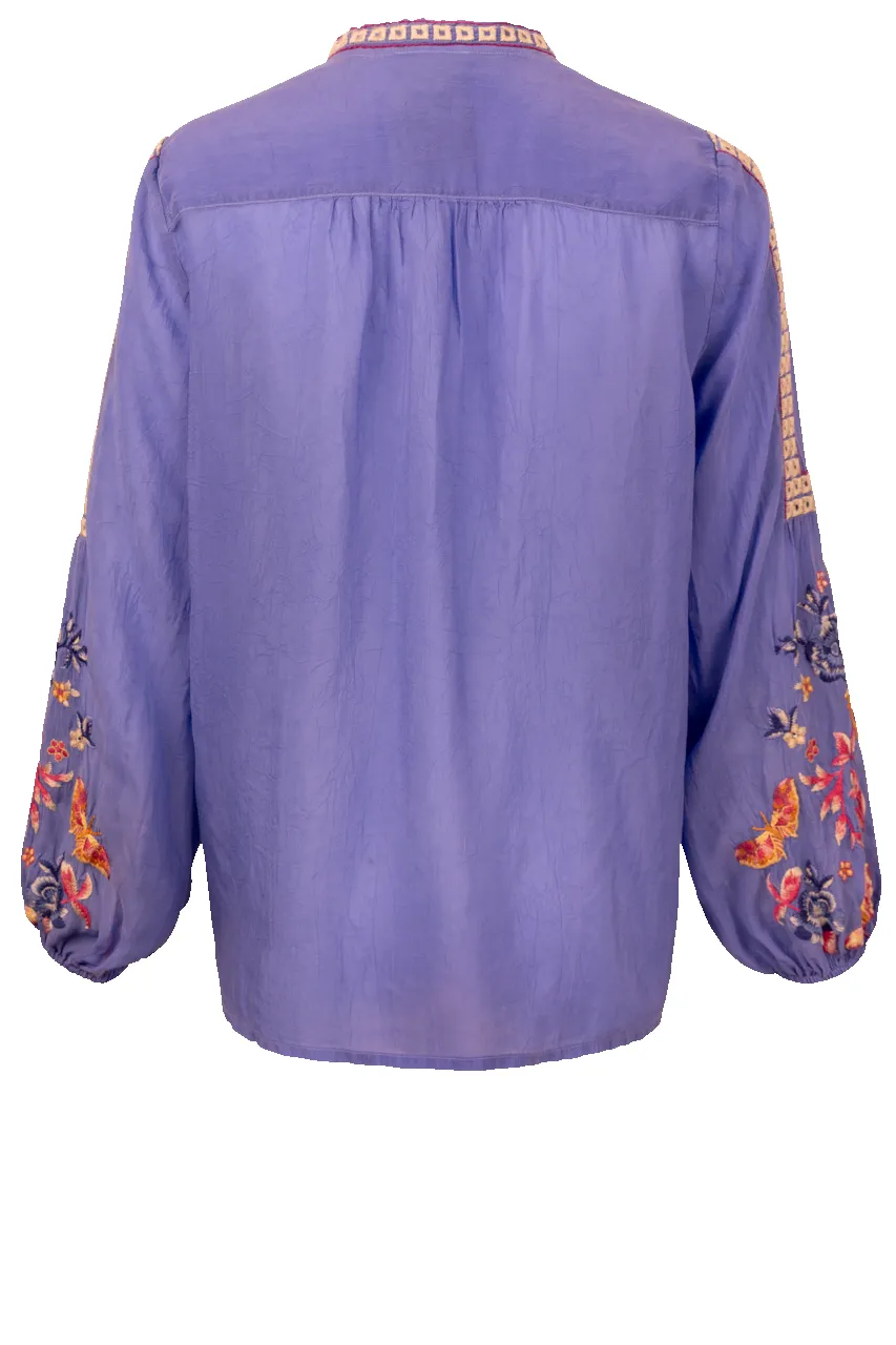 Johnny Was Baja Blue Tamara Blouse sold by Pinto Ranch product image thumbnail 2