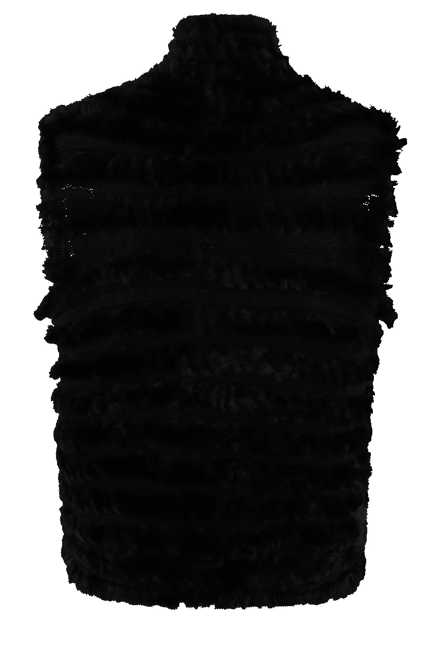 Pat Dahnke Rex Rabbit Fur Shawl sold by Pinto Ranch product image thumbnail 4