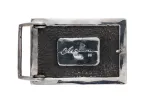 Chacon Montezuma Feather 1.5" Trophy Buckle sold by Pinto Ranch