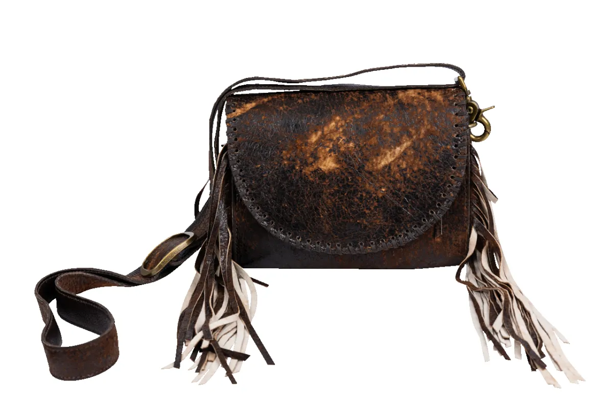 Juan Antonio Lumberjack Crossbody Purse sold by Pinto Ranch