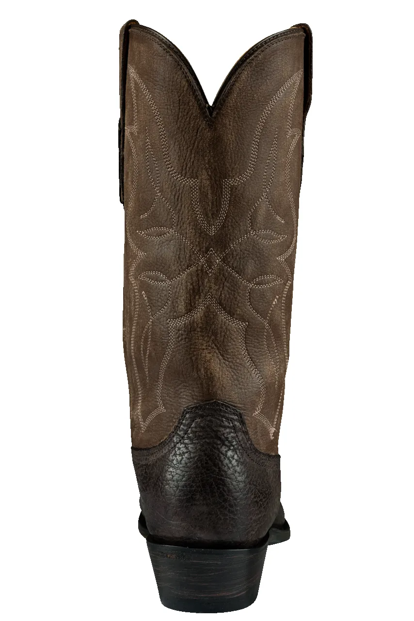 Lucchese Men's Shark Carl Cowboy Boots - Sand sold by Pinto Ranch product image thumbnail 4