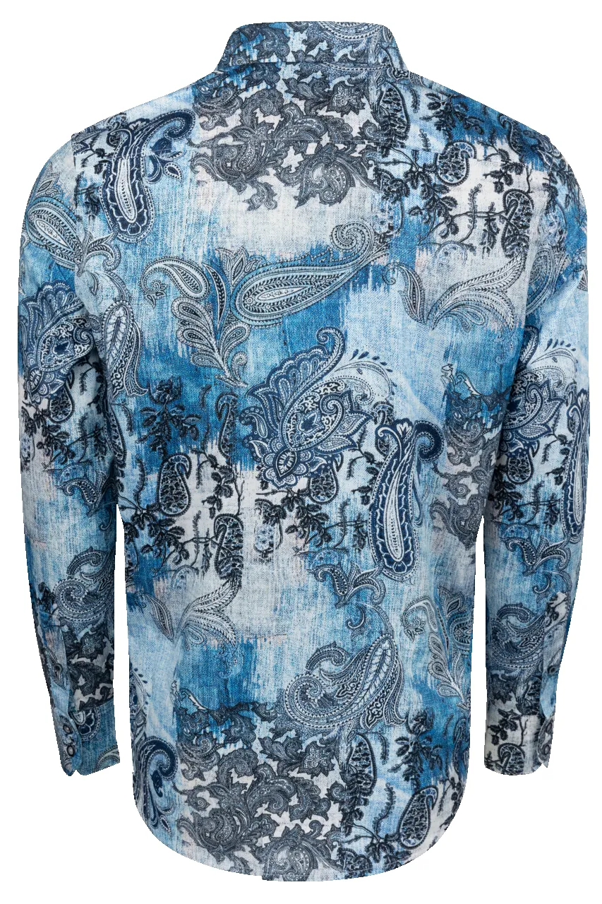 Robert Graham Patmos Button-Front Shirt sold by Pinto Ranch product image thumbnail 2