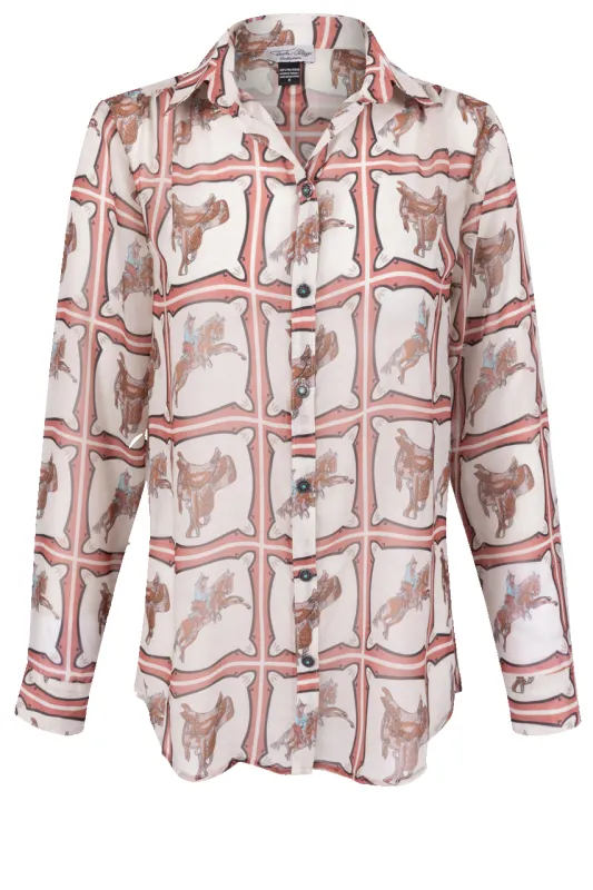 Tasha Polizzi Printed Monty Shirt sold by Pinto Ranch