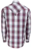 Stetson Men's Diamond Ranch Snap Front Shirt - Wine sold by Pinto Ranch