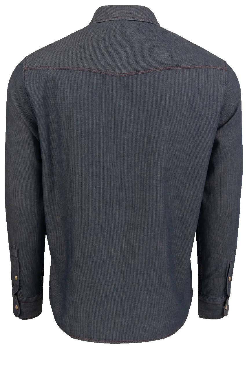 Garnet Snap Front Shirt - Rich Indigo sold by Pinto Ranch product image thumbnail 2
