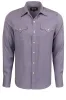 H Bar C Snap Front Denver Shirt - Periwinkle sold by Pinto Ranch